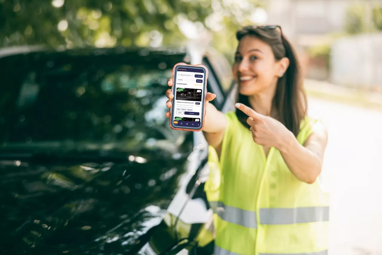 Carparkly booking flow